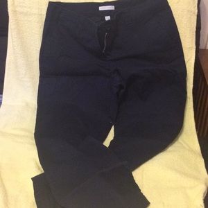 Women’s New York & Company Dark Blue Slacks  Sz 6